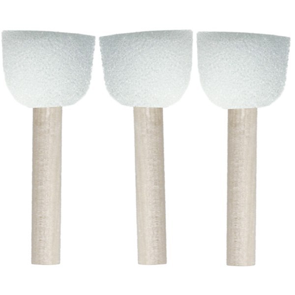 SPONGE BRUSHES 3 CM 3 PCS. TITANUM CRAFT-FUN SERIES